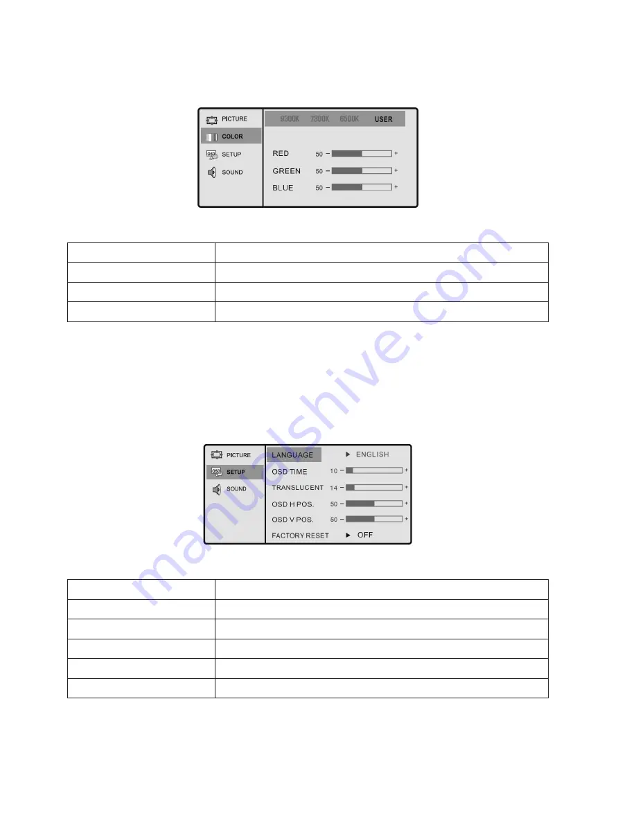 Eneo VMC-10.4LCD-CP Installation And Operating Instructions Manual Download Page 50