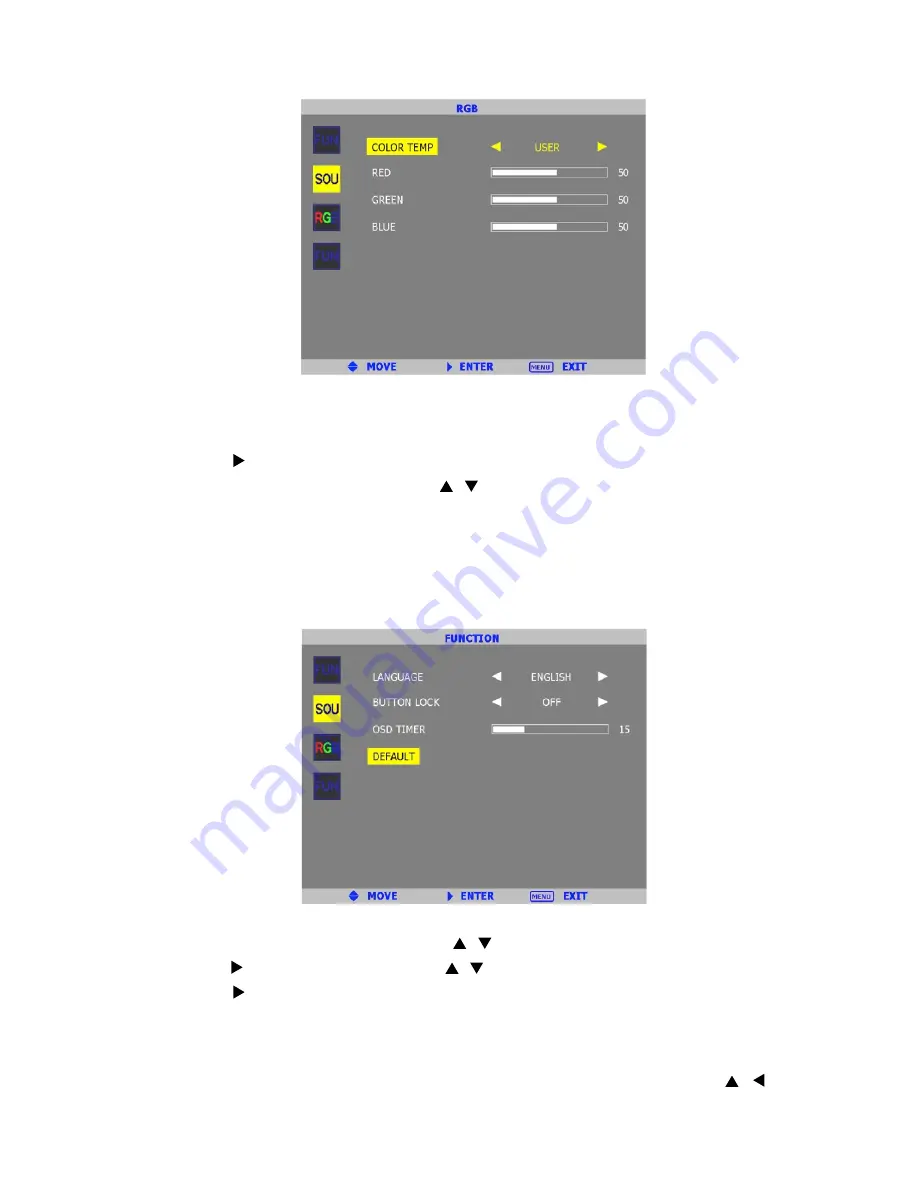 Eneo VMC-17LCD-OPC1 Installation And Operating Insctruction Manual Download Page 39