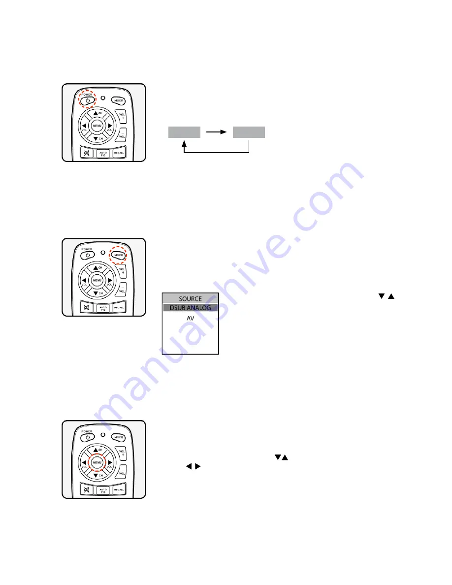 Eneo VMC-8LCD-CM01B Installation And Operating Instructions Manual Download Page 7