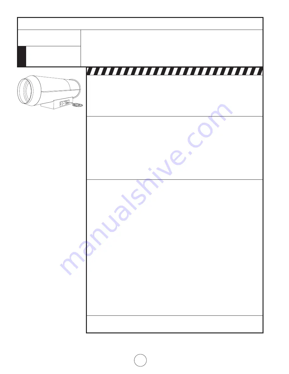 Enerco HeatStar 400IDG Operating Instructions And Owner'S Manual Download Page 10