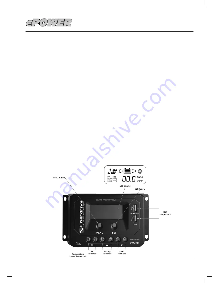 Enerdrive ePOWER EN43020 Скачать руководство пользователя страница 8