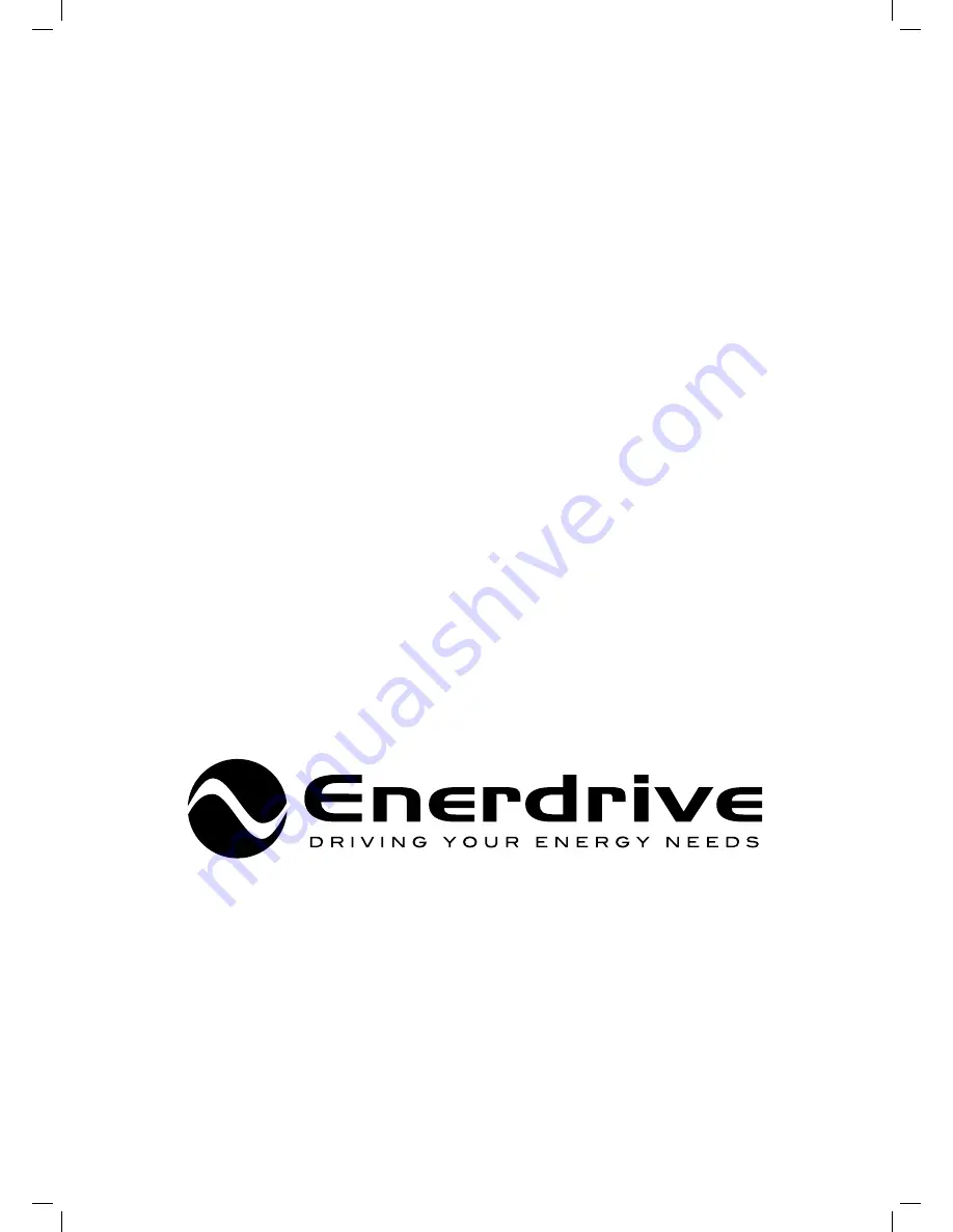 Enerdrive ePOWER EN43020 Скачать руководство пользователя страница 18