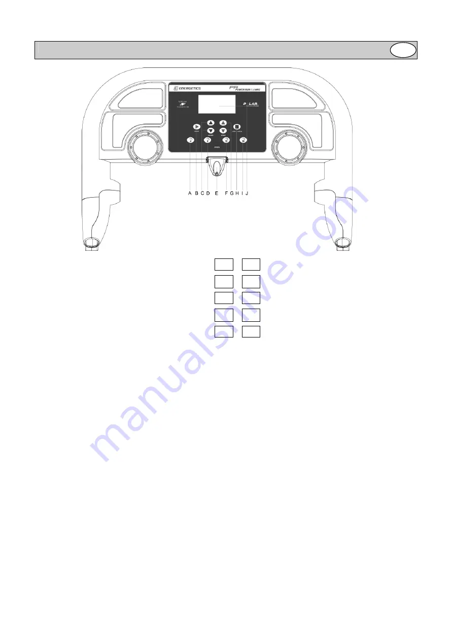 Energetics POWER RUN 7.0 HRC Owner'S Manual Download Page 39