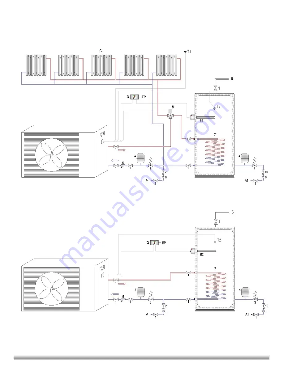 Energie FF Evi 10 Installation And Instruction Manual Download Page 50