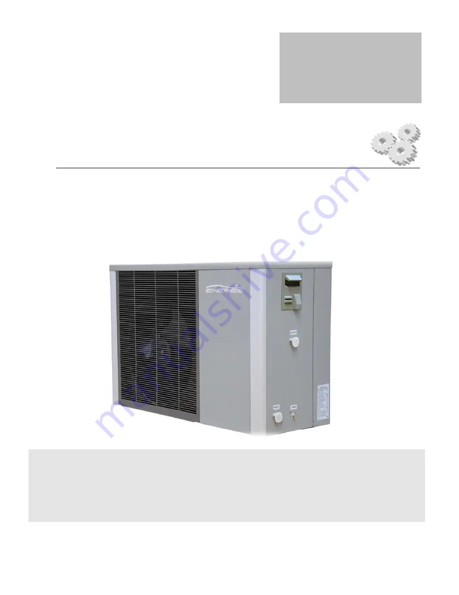 Energie INVERTER 4/12 Installation And Instruction Manual Download Page 1