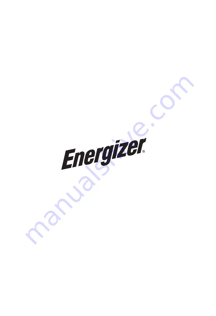 Energizer eZV 4500W i-Series Скачать руководство пользователя страница 2