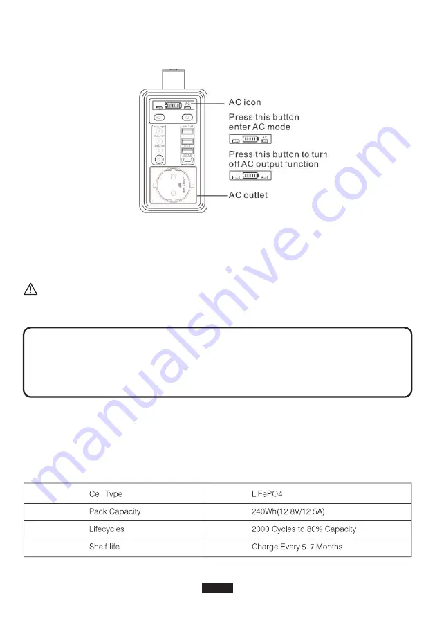 Energizer PPS240W01 User Manual Download Page 33