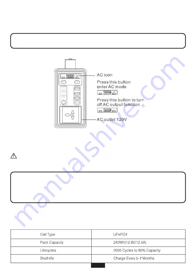 Energizer PPS240W01 User Manual Download Page 49