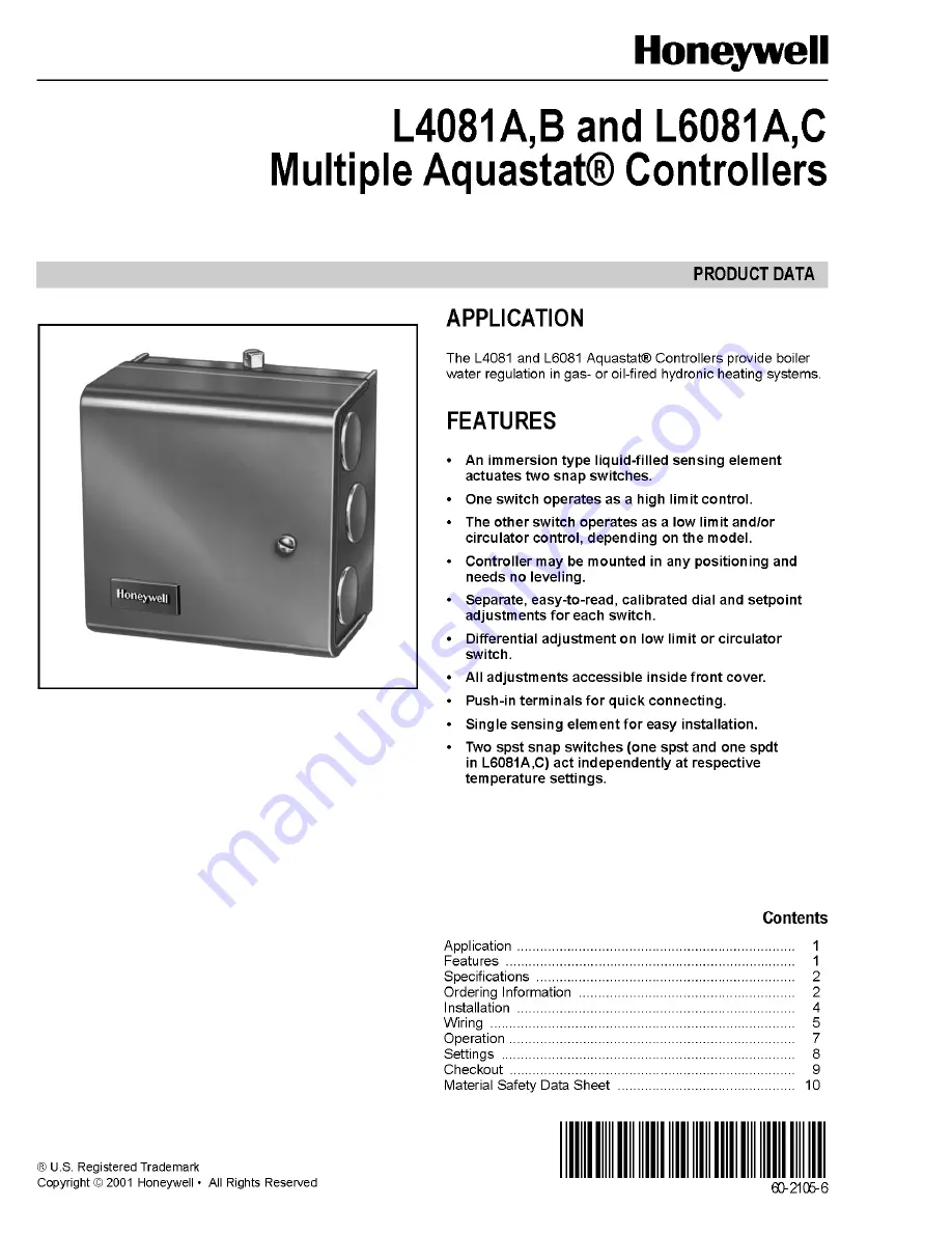 ENERGY KING 35EK-D Installation, Operation & Maintenance Manual Download Page 58