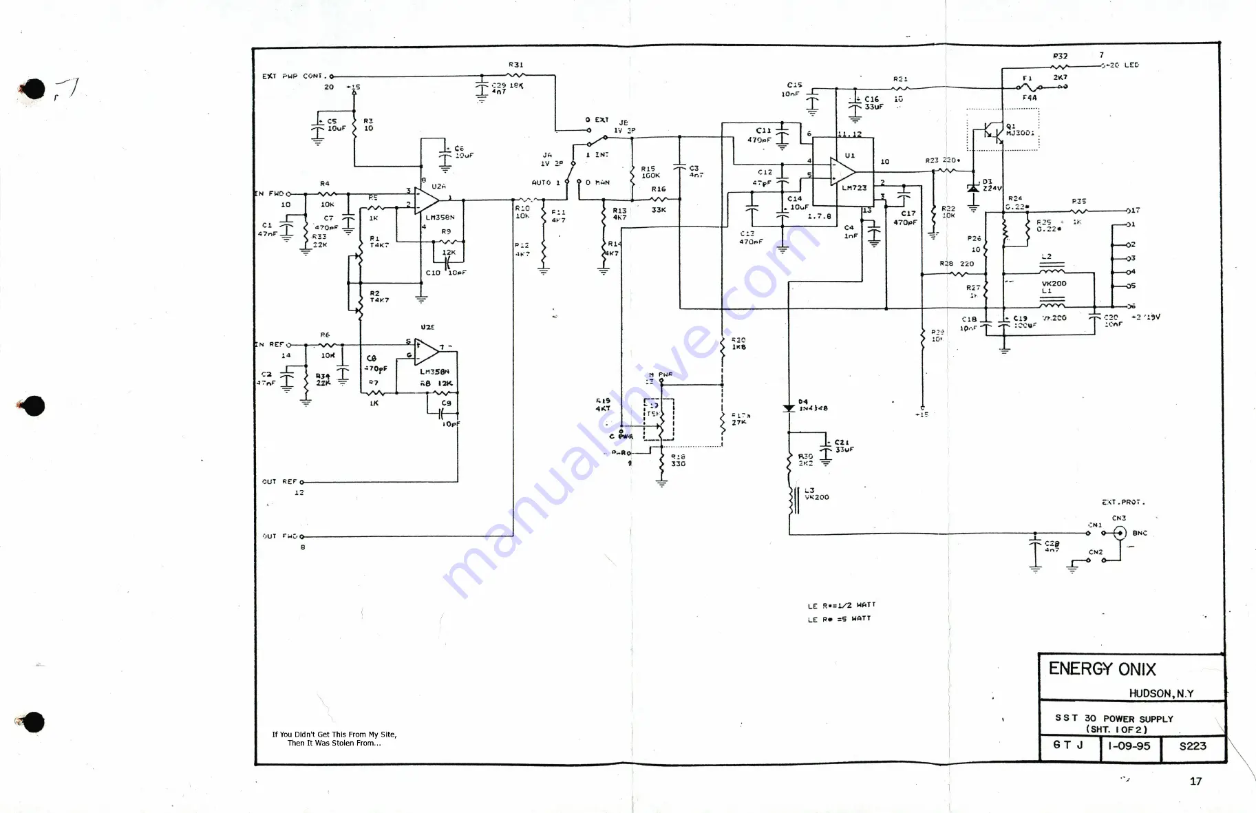 ENERGY-ONIX SST-30 Manual Download Page 18