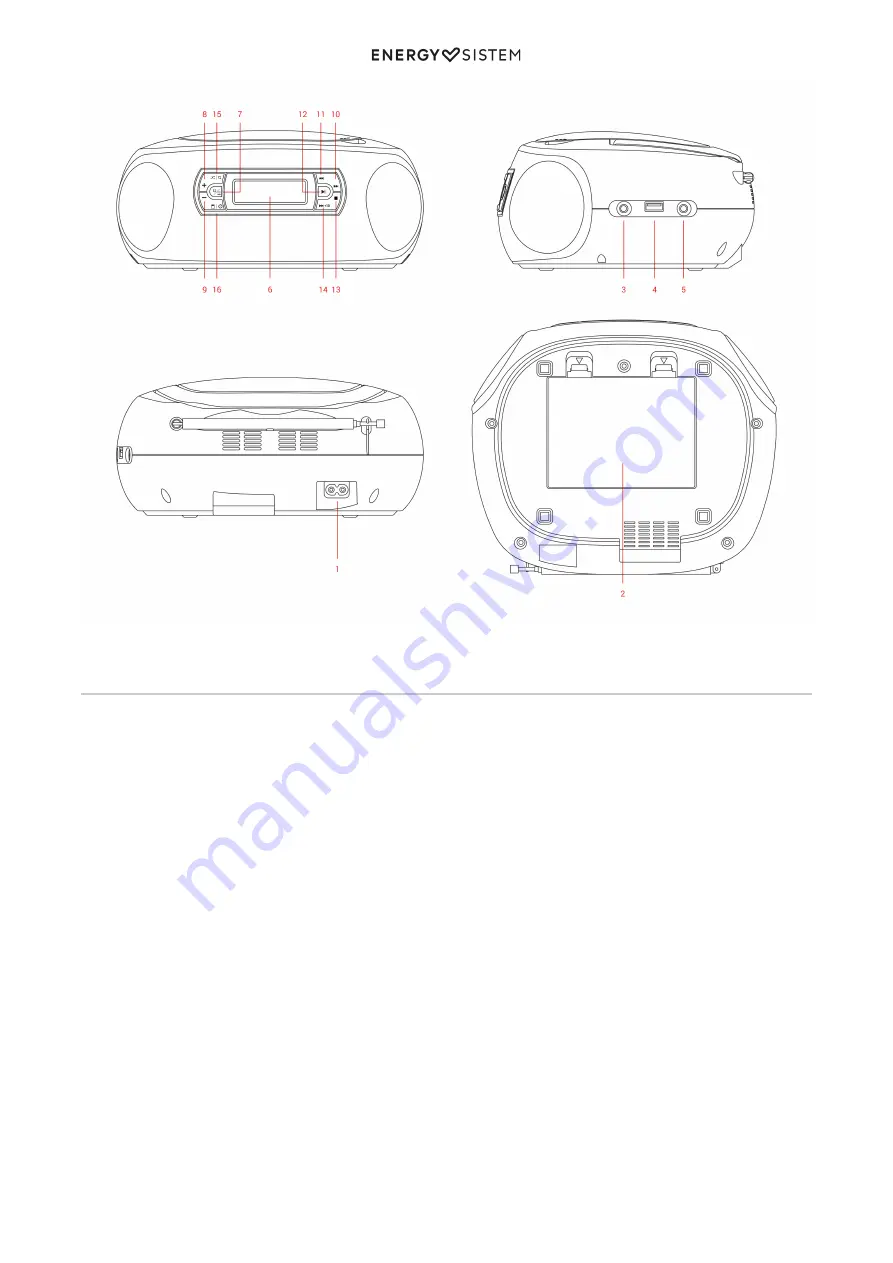 ENERGY SISTEM boombox3 User Manual Download Page 6