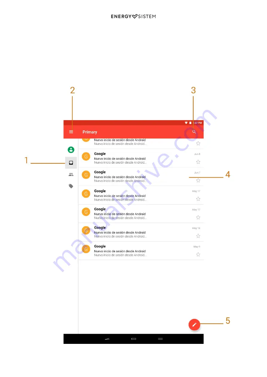 ENERGY SISTEM Energy Tablet Max 3 User Manual Download Page 21