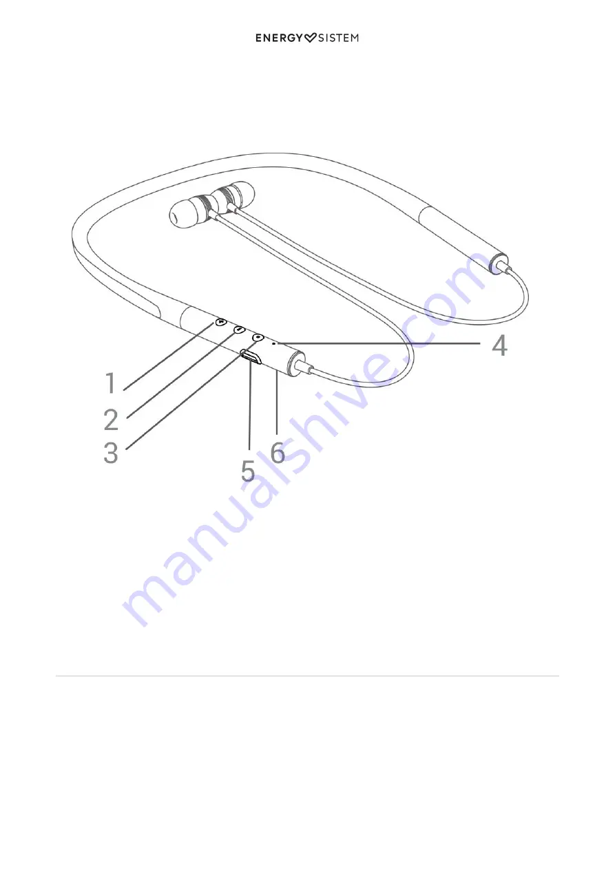 ENERGY SISTEM Neckband 3 Bluetooth Скачать руководство пользователя страница 5