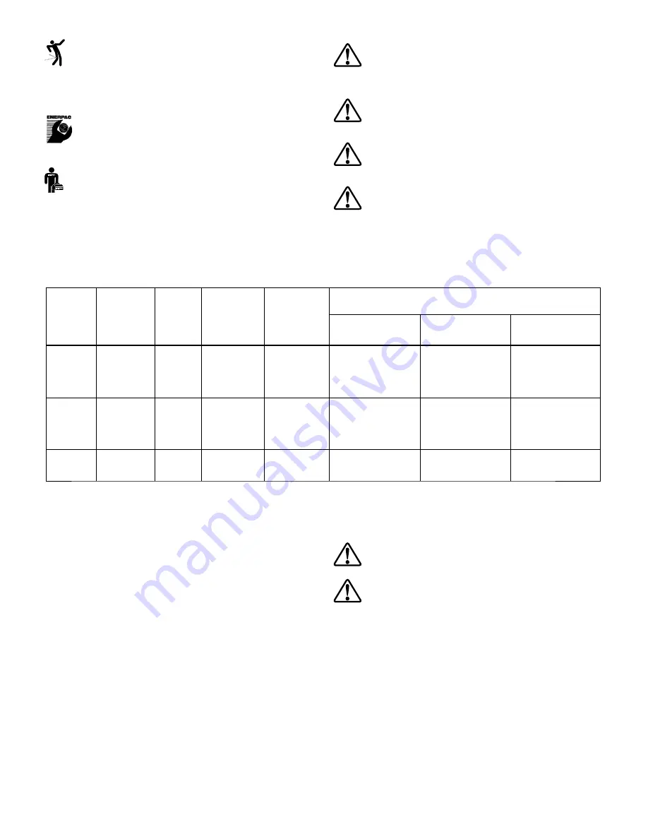 Enerpac ACL Series Instruction Sheet Download Page 37