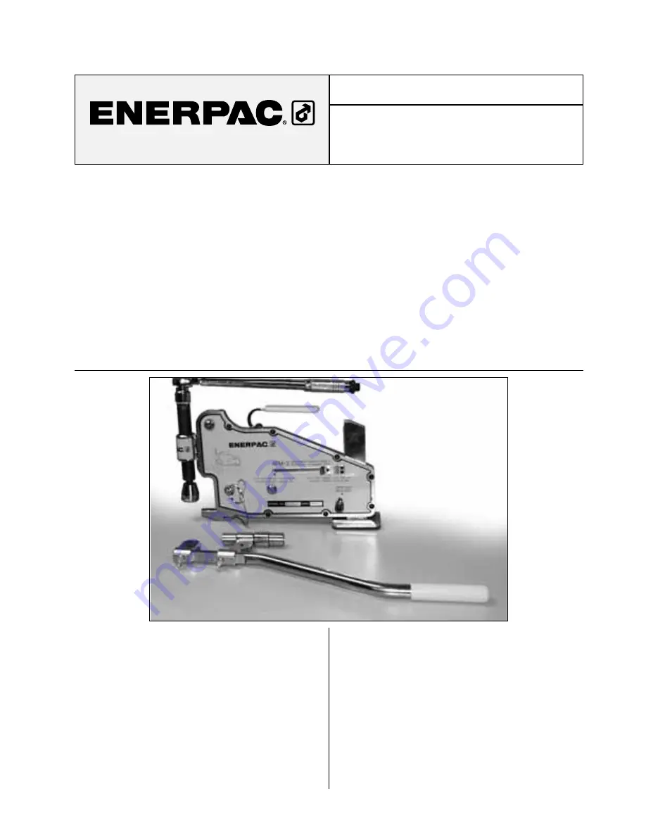 Enerpac ATM Series Скачать руководство пользователя страница 67