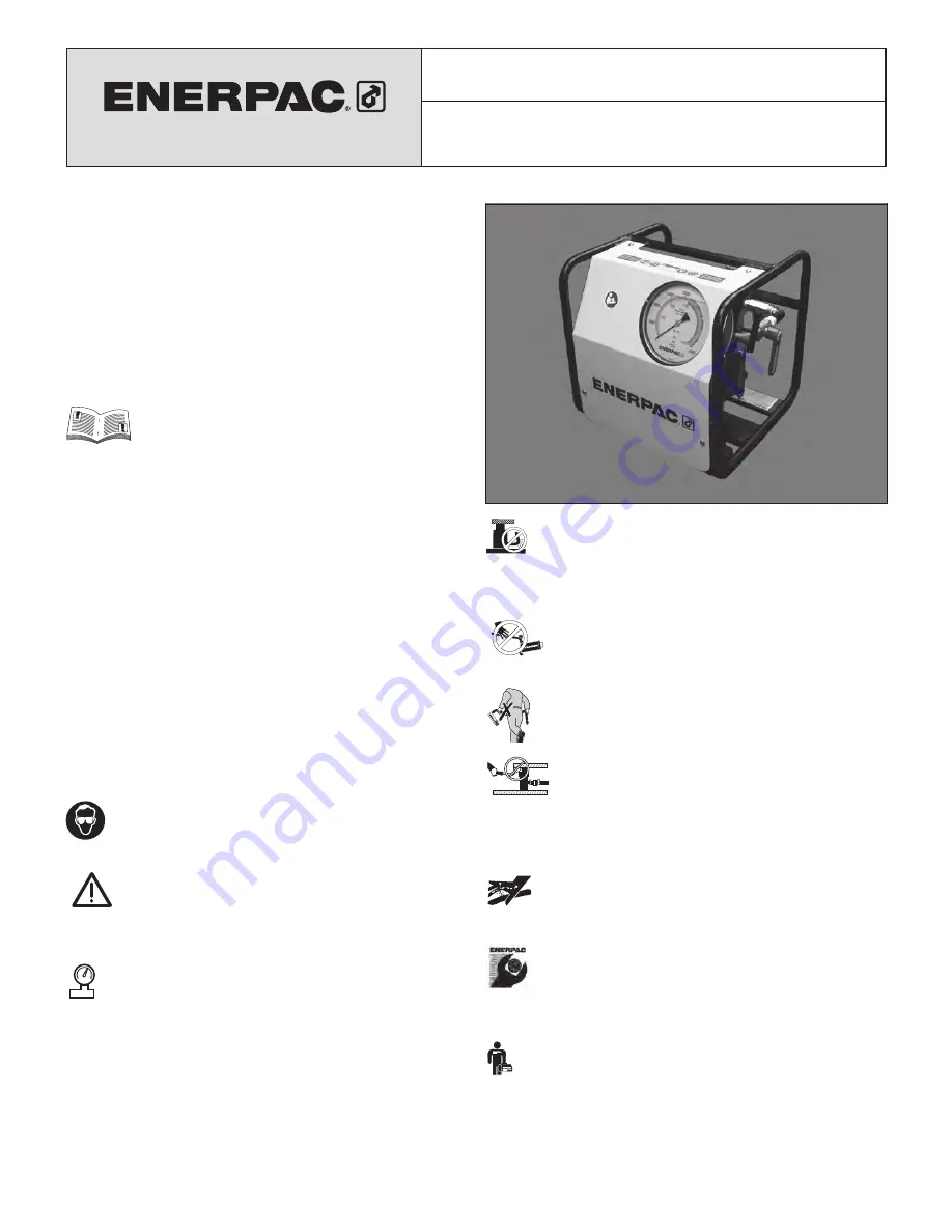 Enerpac ATP-1500 Instruction Sheet Download Page 25