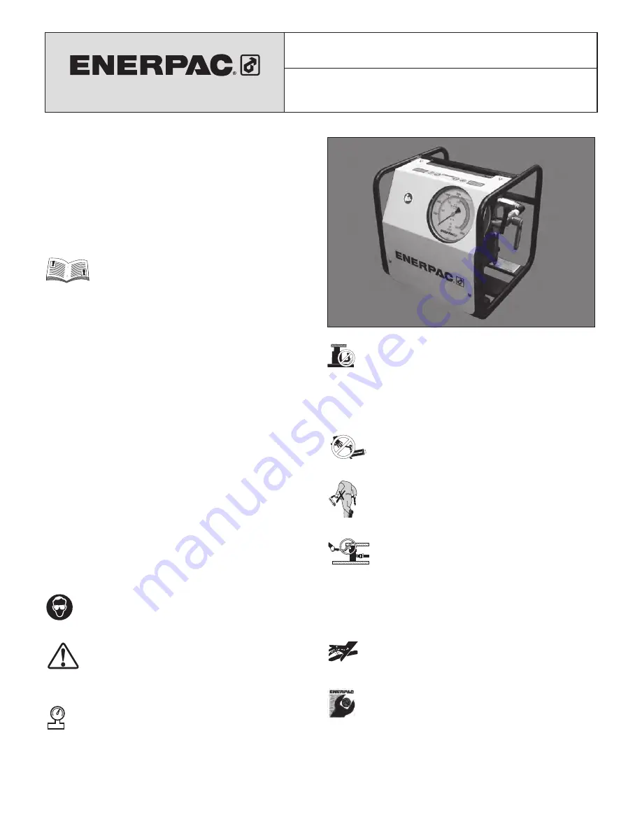 Enerpac ATP-1500 Instruction Sheet Download Page 97