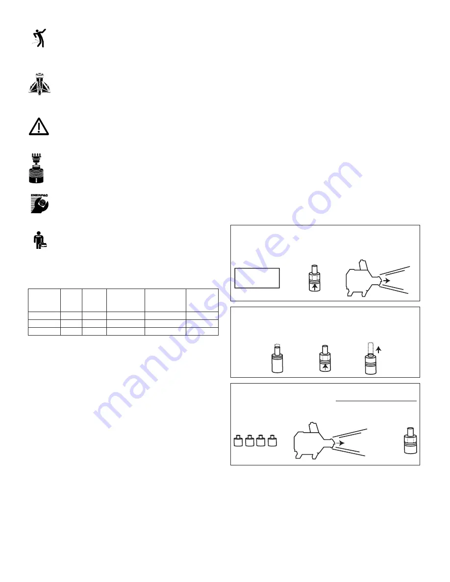 Enerpac B2009 Instruction Sheet Download Page 2