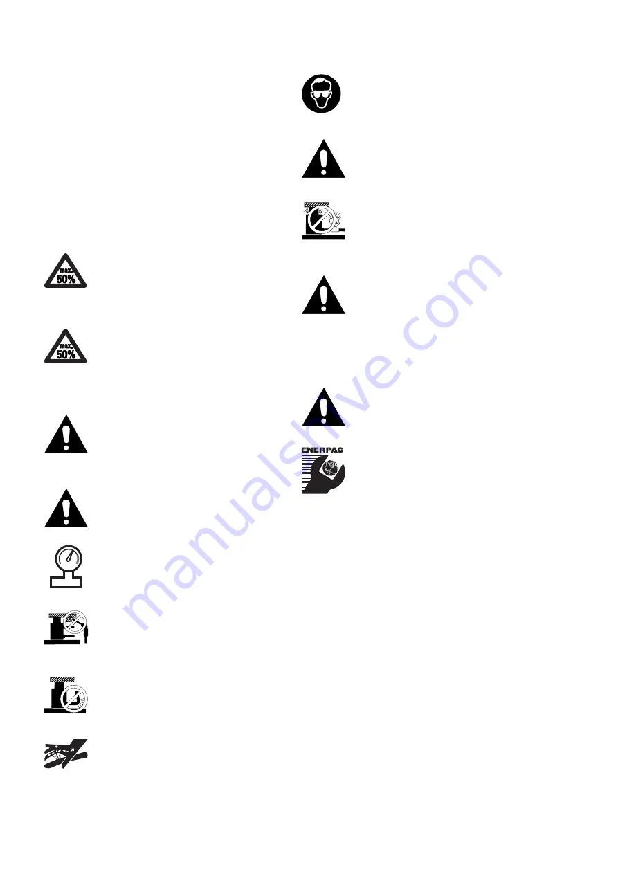 Enerpac BHP-162 Instruction And Repair Parts Sheet Download Page 2