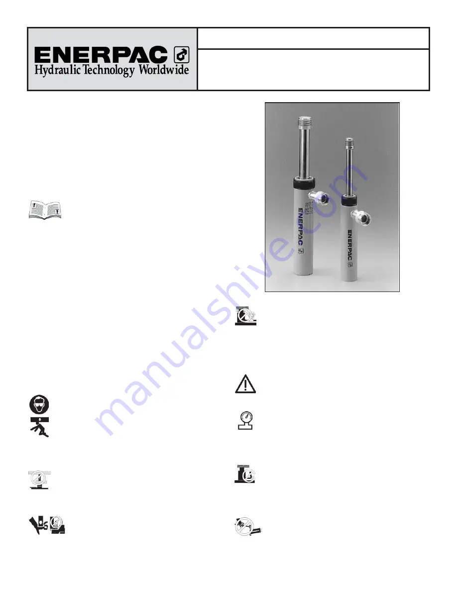 Enerpac BRC-106 Instruction Sheet Download Page 13