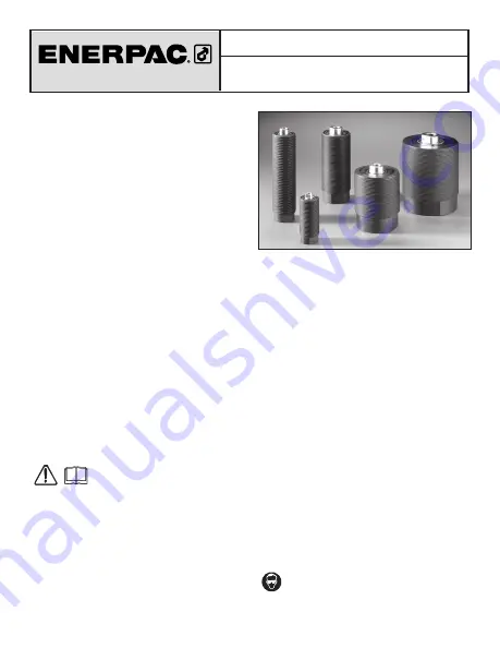 Enerpac CDT18131 Скачать руководство пользователя страница 9