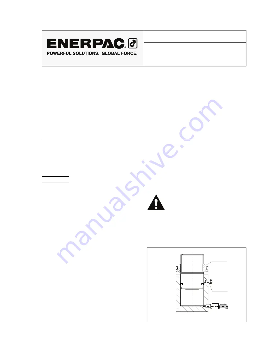 Enerpac CLL Скачать руководство пользователя страница 1