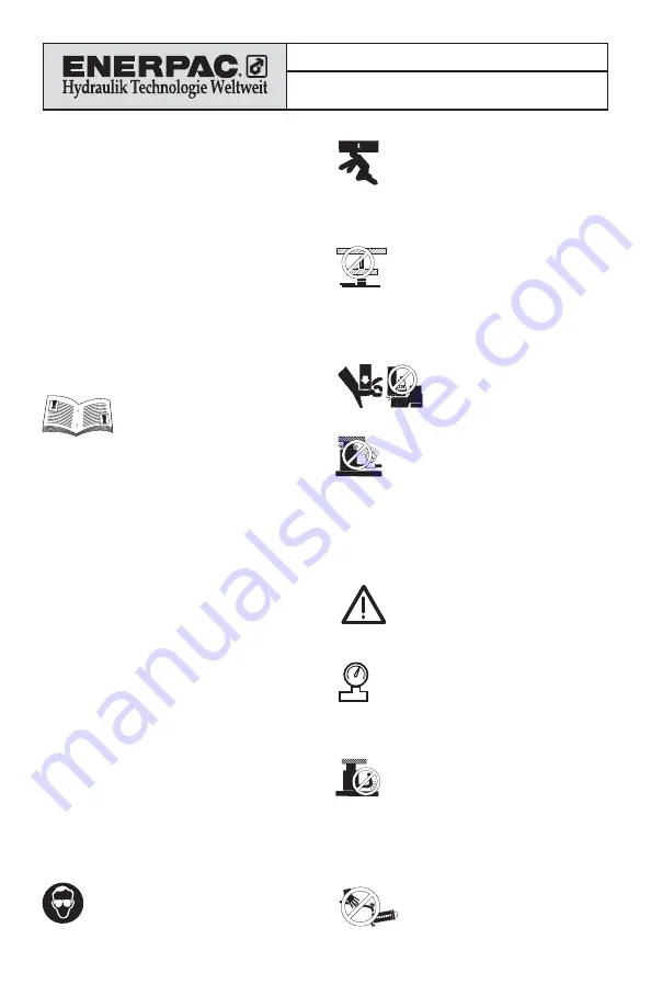 Enerpac DC5155900 Instruction Sheet Download Page 10