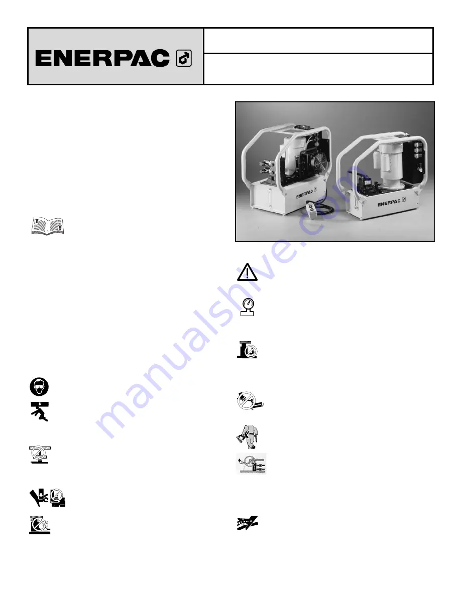 Enerpac GPE Series Instruction Sheet Download Page 49