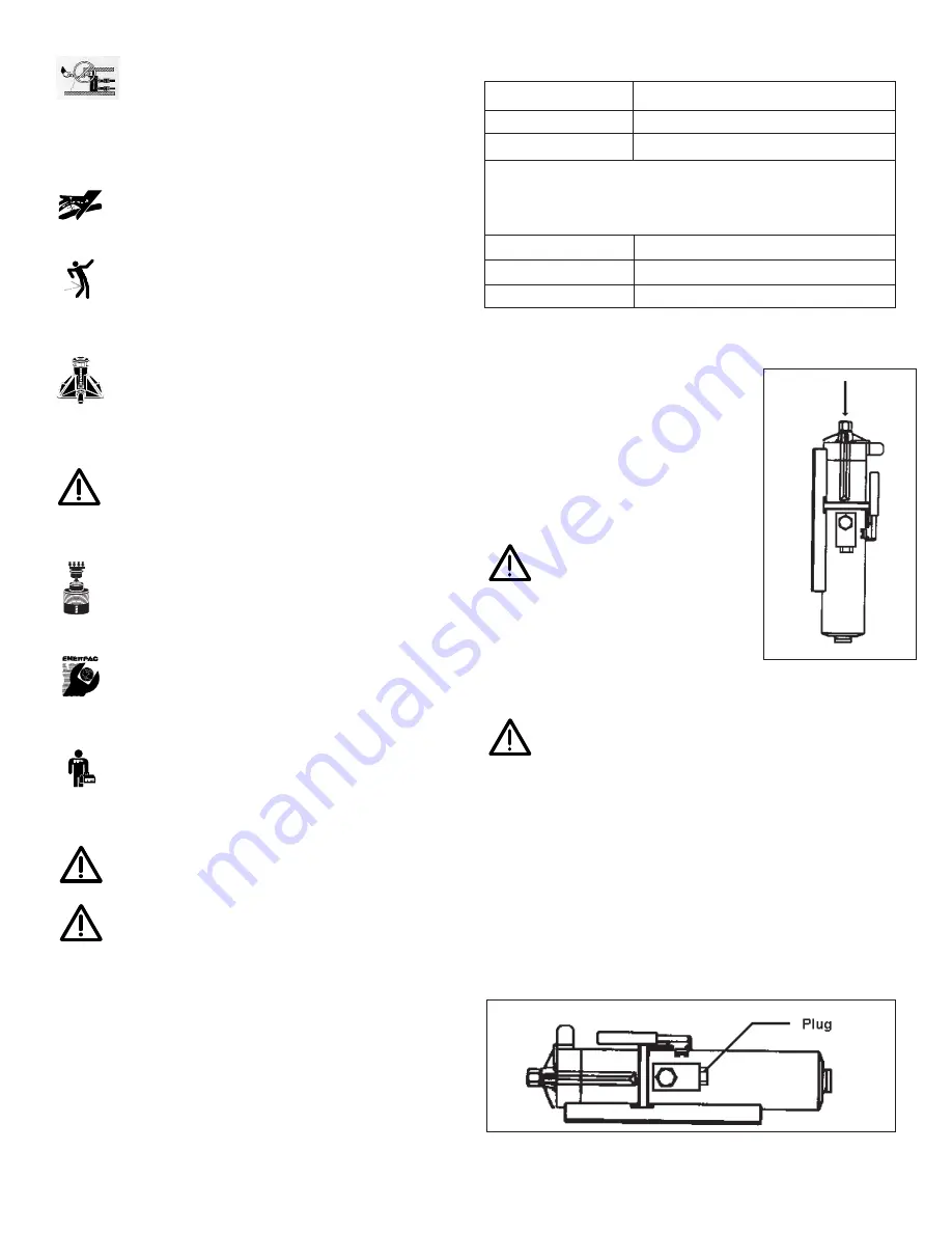 Enerpac PA133U103 Instruction Sheet Download Page 2