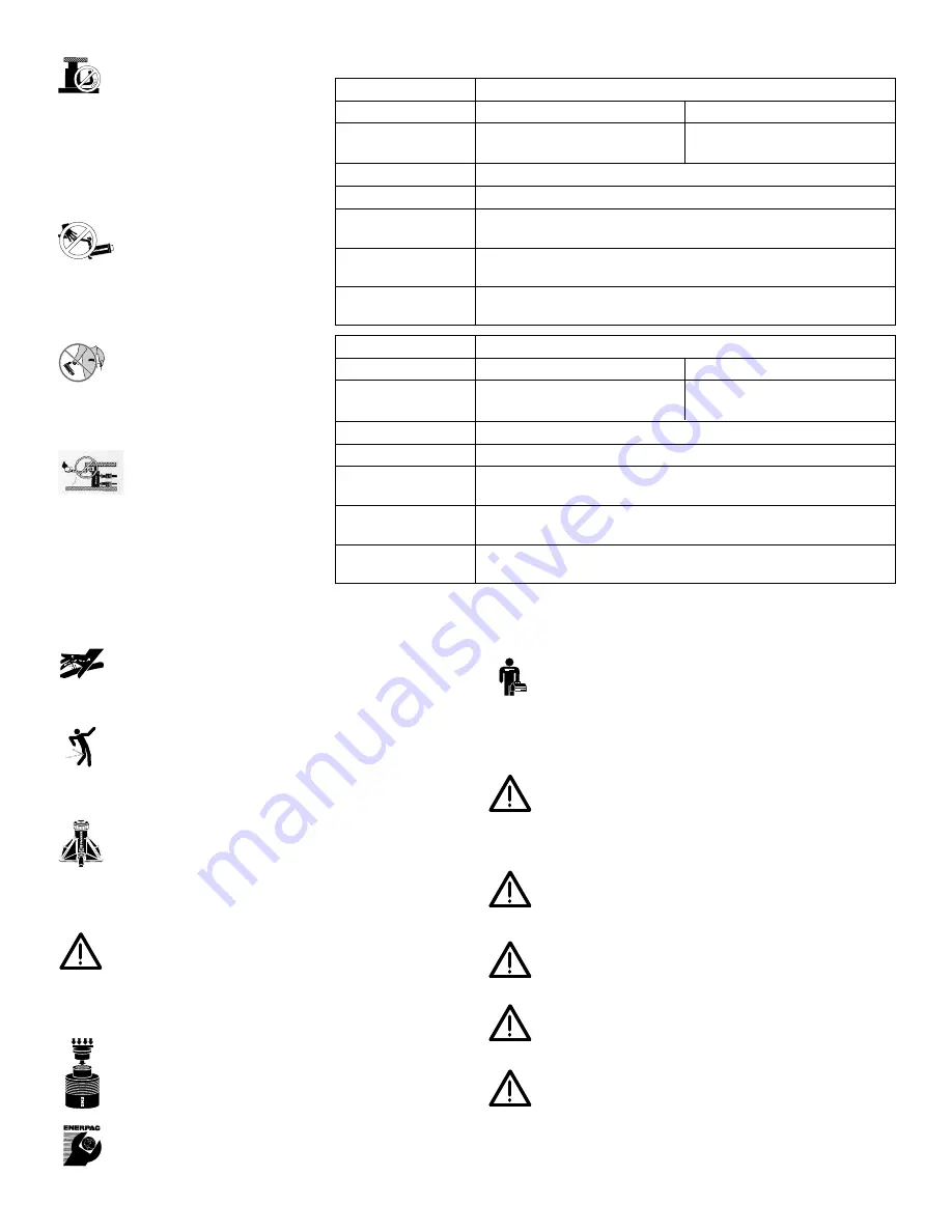 Enerpac PMU Q Series Instruction Sheet Download Page 26