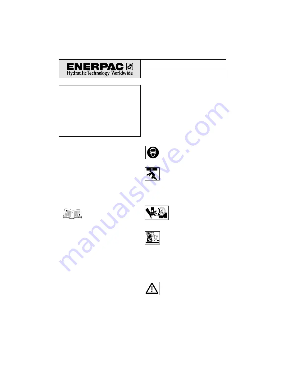 Enerpac PRV2 Скачать руководство пользователя страница 11