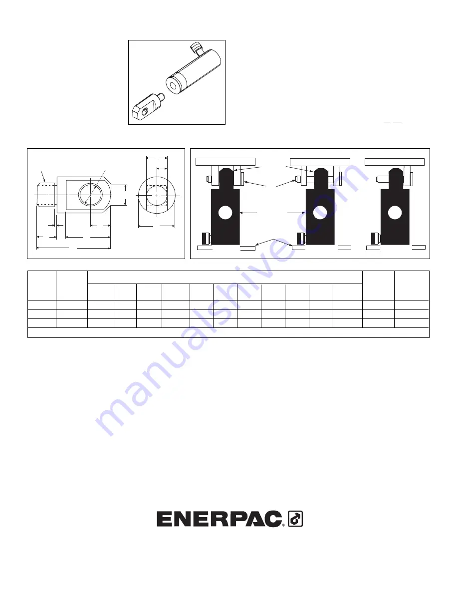 Enerpac REP-5 Instruction Sheet Download Page 2