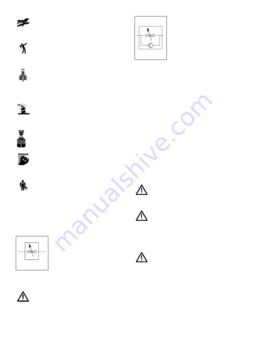 Enerpac V-182 Instruction Sheet Download Page 5