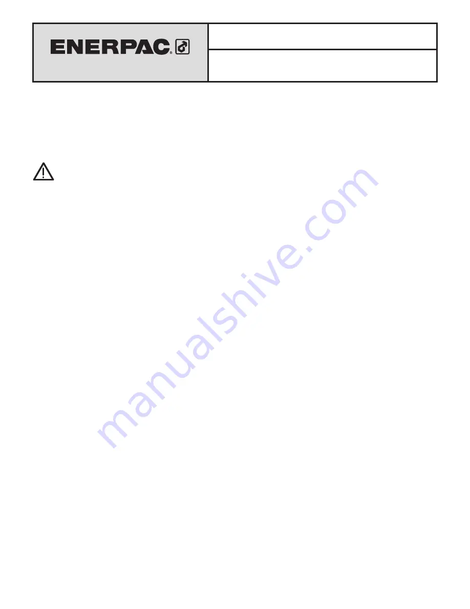 Enerpac VA42A Repair Service Instructions Download Page 32