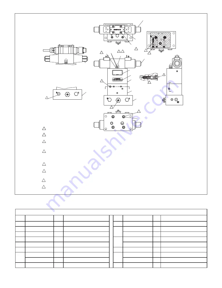 Enerpac VE33 Repair Parts Sheet Download Page 5