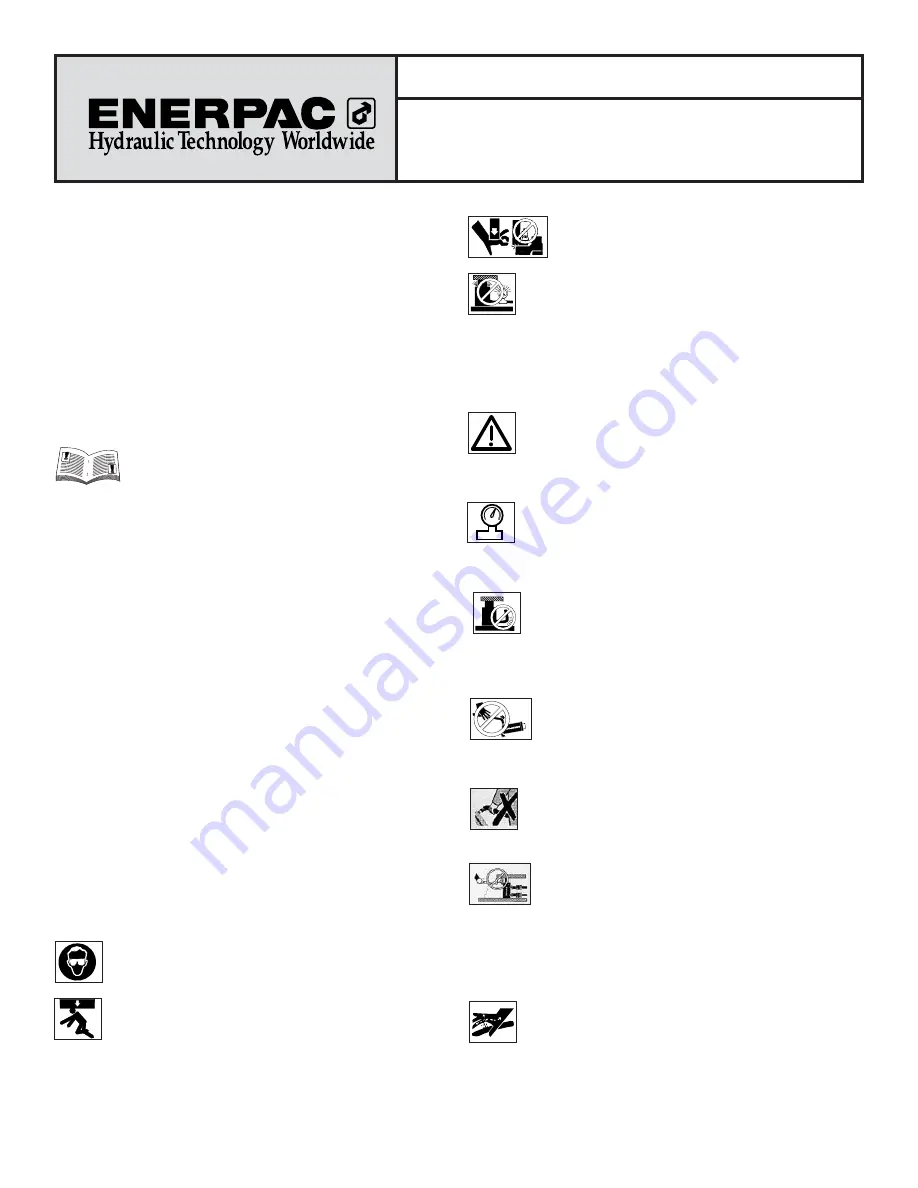 Enerpac VFC1 Instruction Sheet Download Page 7