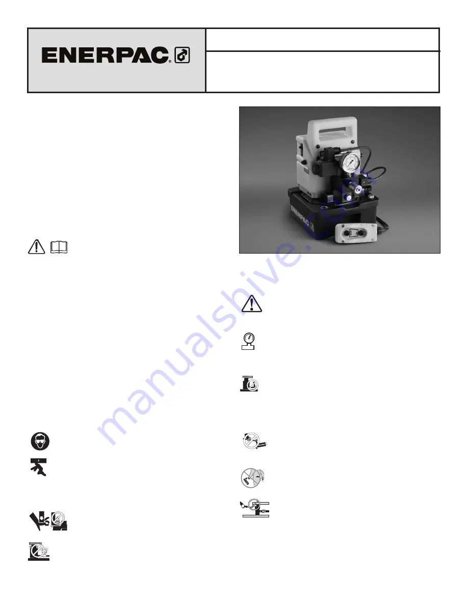 Enerpac WU Series Скачать руководство пользователя страница 37
