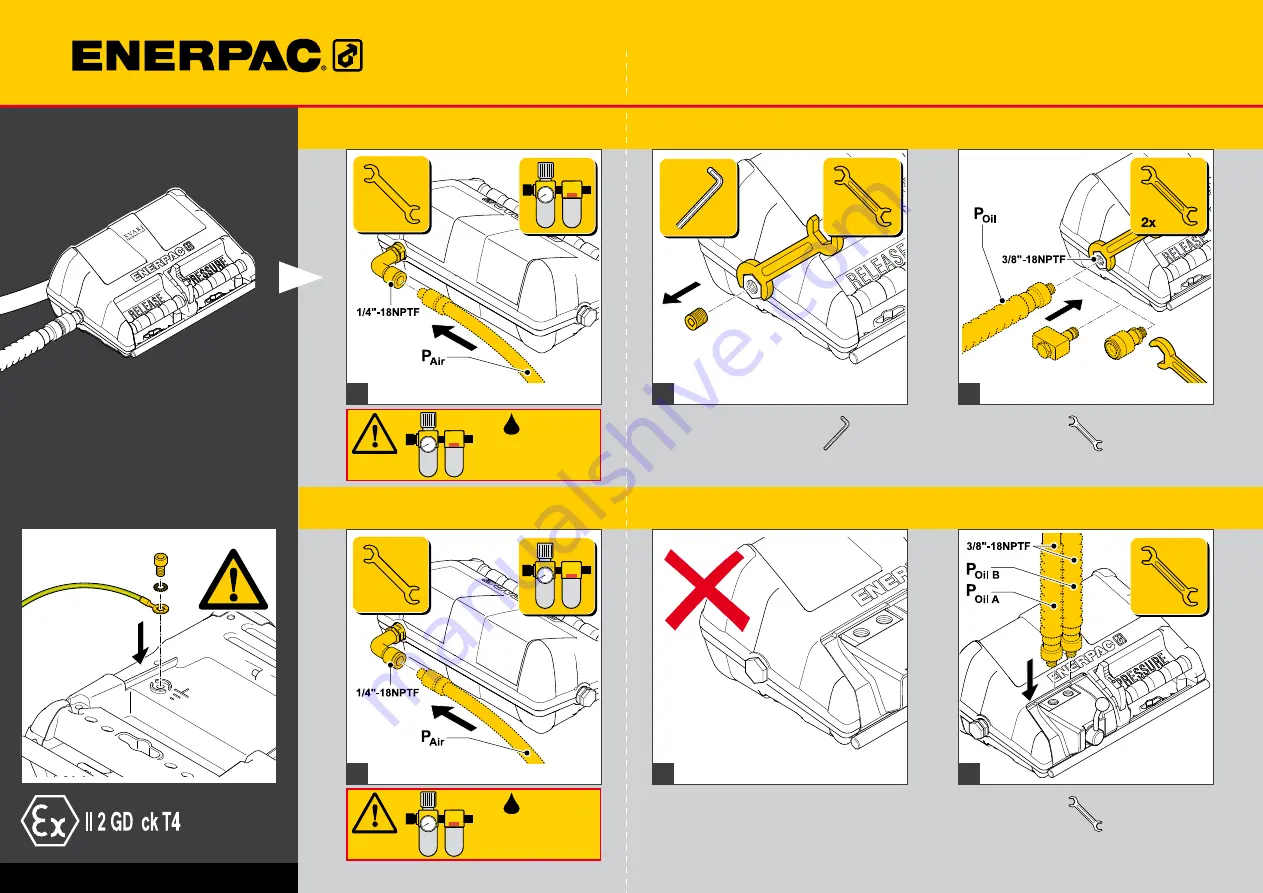 Enerpac XA-Series Instruction Manual Download Page 4