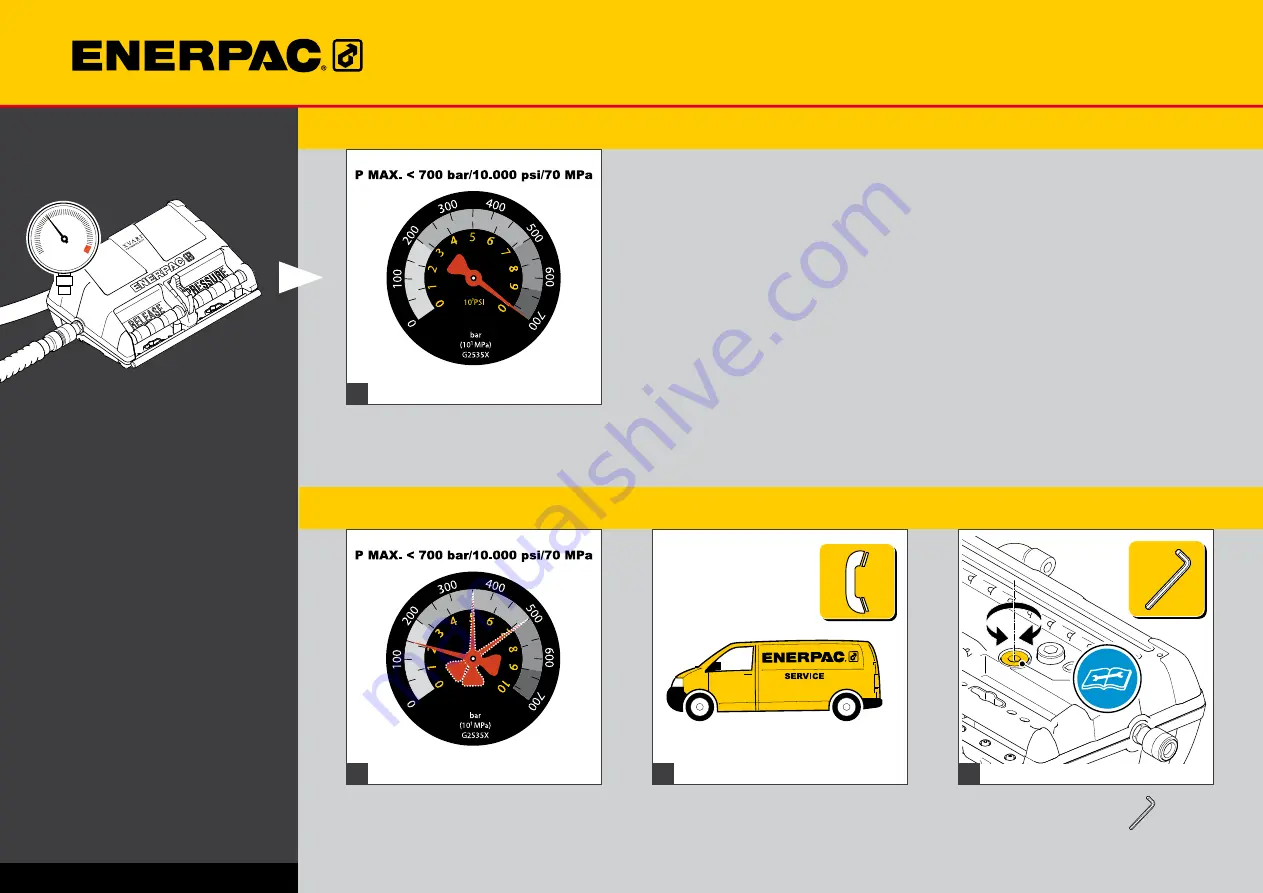 Enerpac XA-Series Instruction Manual Download Page 12