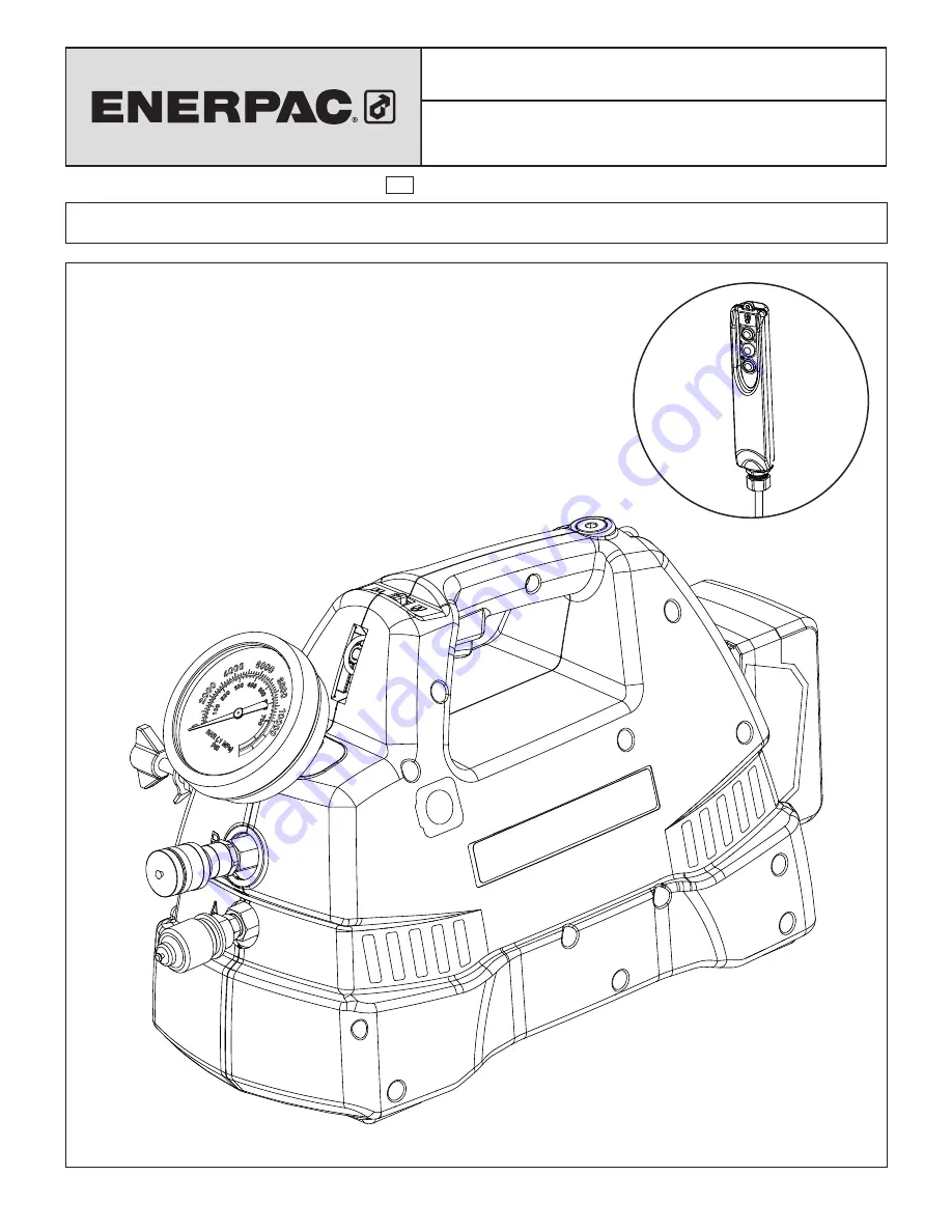 Enerpac XC Series Instruction Sheet Download Page 1