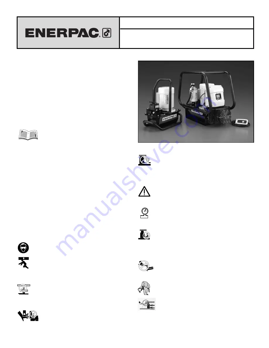 Enerpac ZE3 series Скачать руководство пользователя страница 128