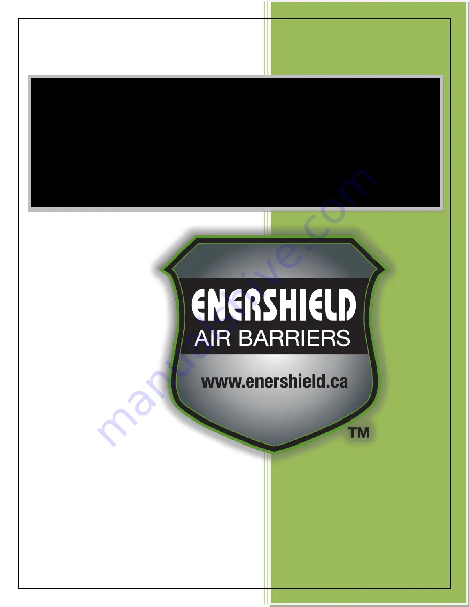 ENERSHIELD Microshield MCS-36 Скачать руководство пользователя страница 1