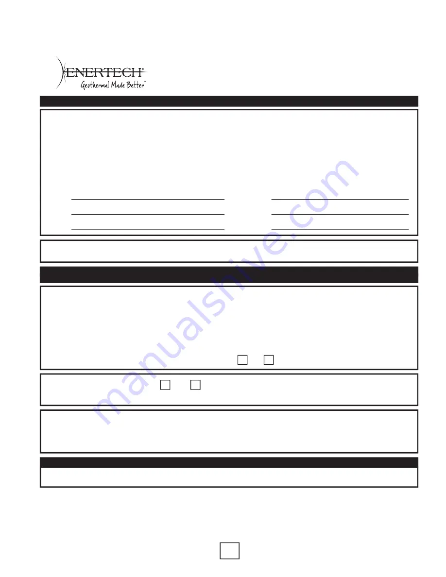 Enertech ACD024B Installation & Operation Manual Download Page 63