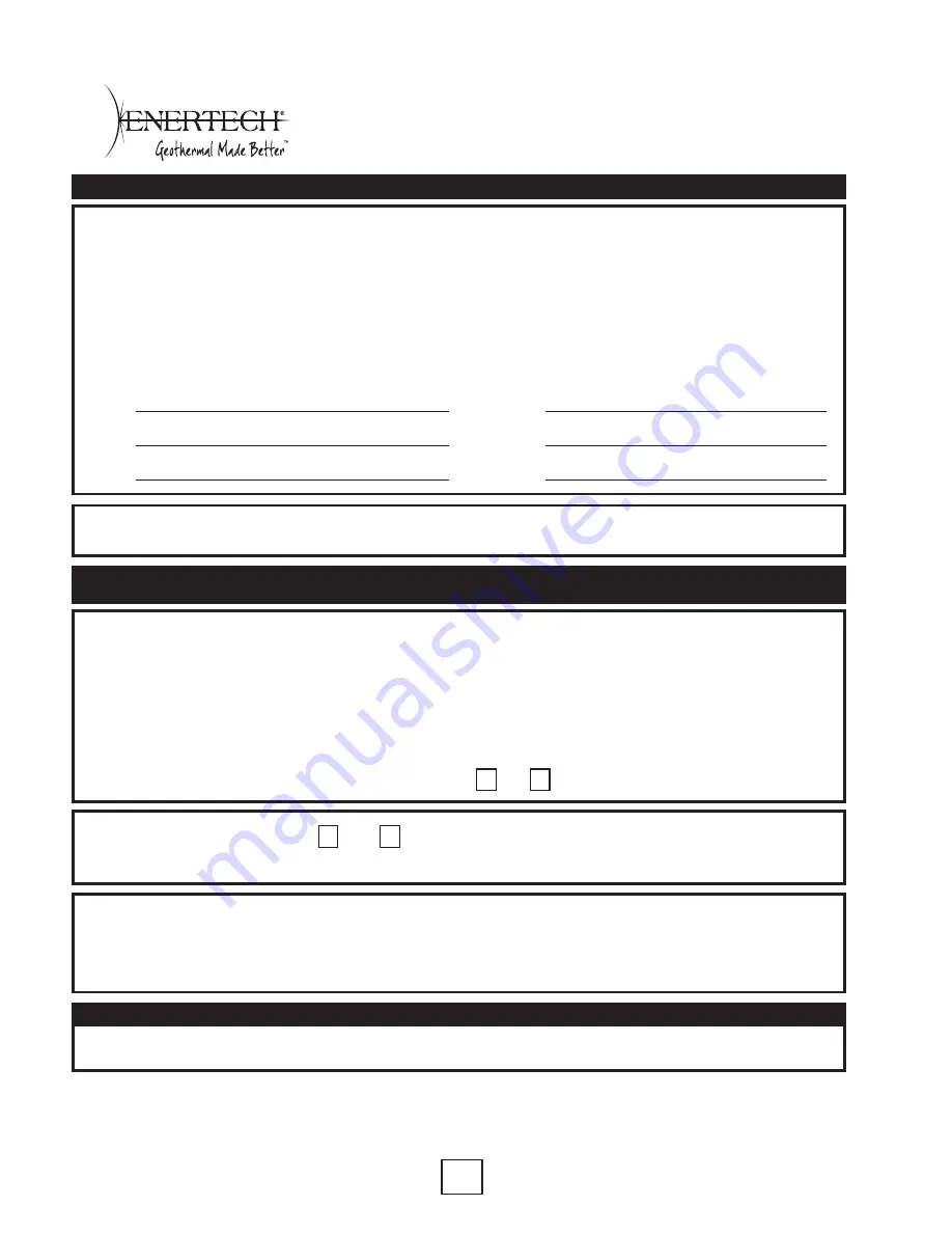 Enertech SK040 series Installation & Operation Manual Download Page 14