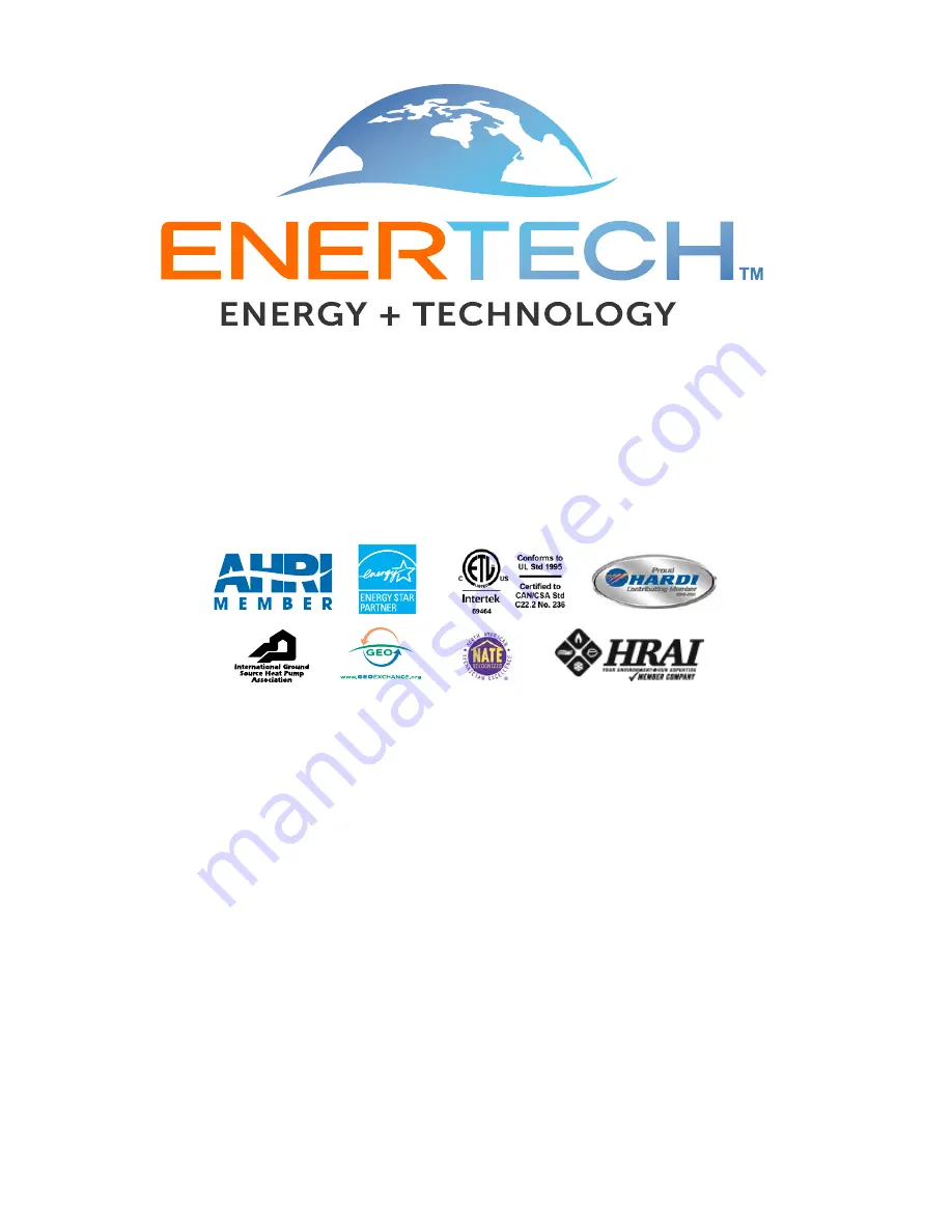 Enertech WS036 Installation & Operation Manual Download Page 40