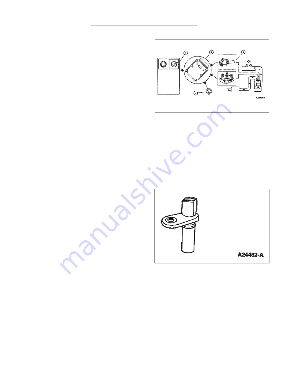 Engine distributors WSG-1068 Service Manual Download Page 182