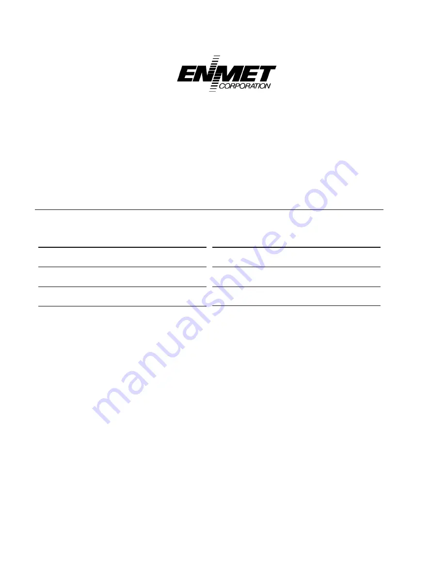 ENMET MED AIR 2000 Operation And Maintenance Manual Download Page 29