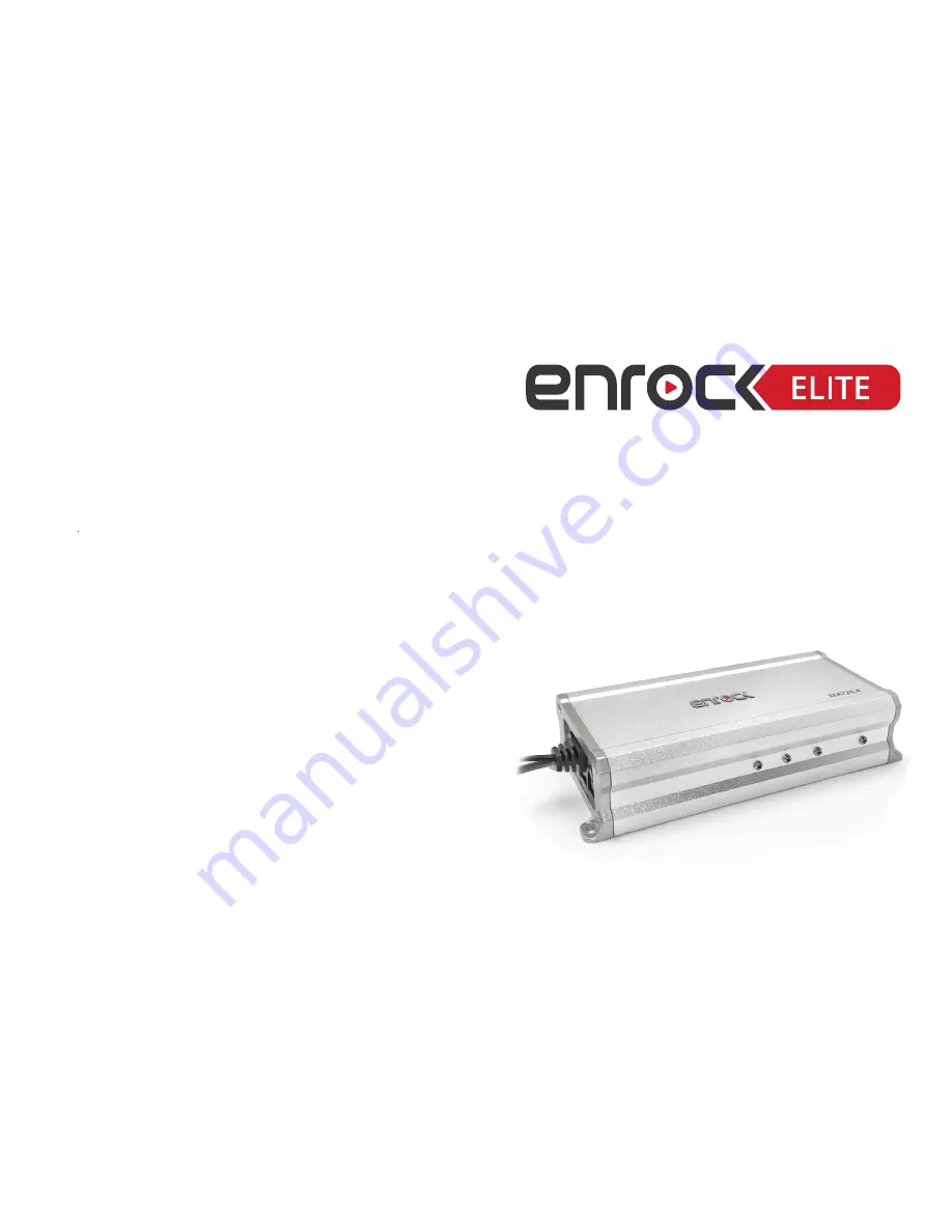 Enrock EEA720.4 Installation And Owner'S Manual Download Page 1