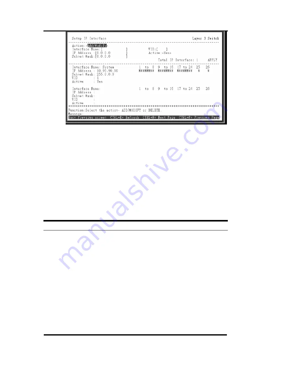 Enterasys Vertical Horizon VH-2402-L3 Management Manual Download Page 54