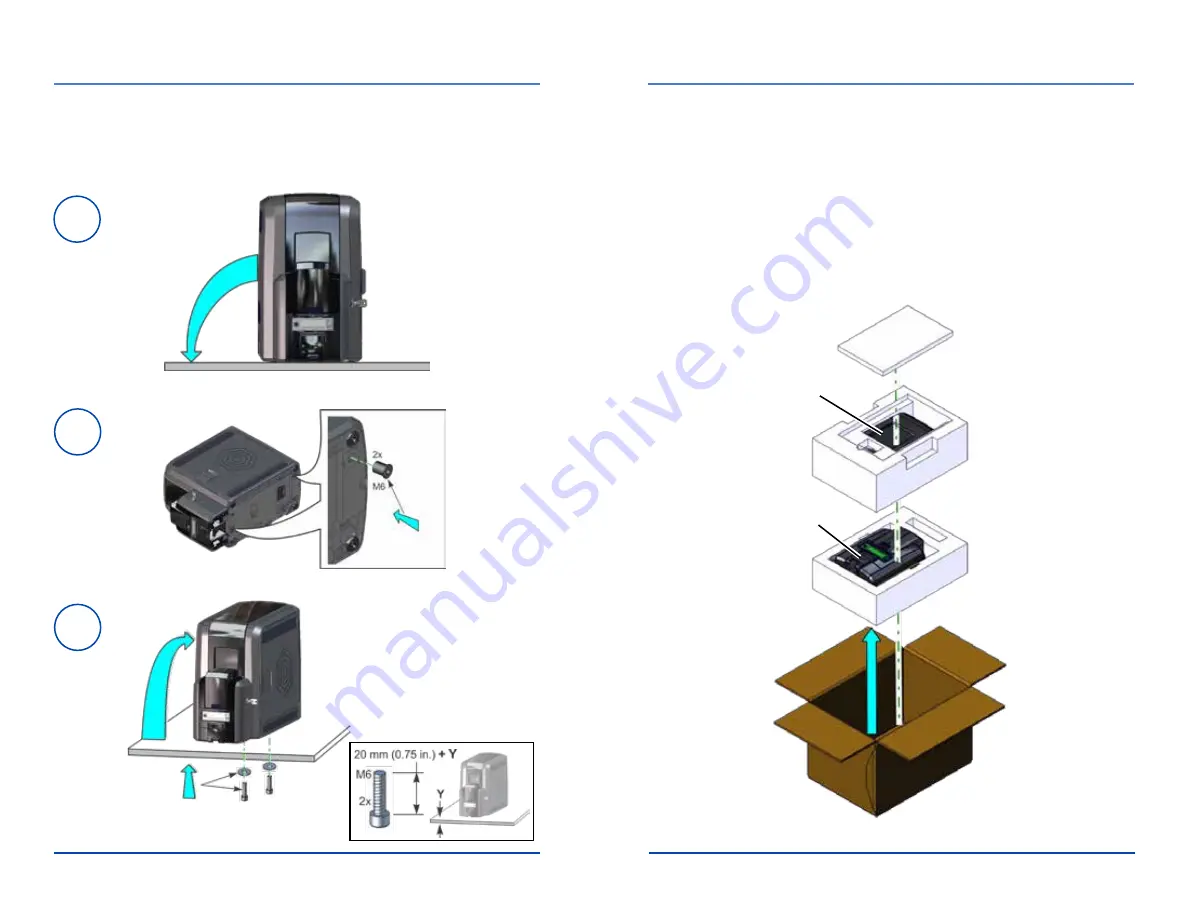 Entrust Datacard CR825 Series Quick Install Manual Download Page 3